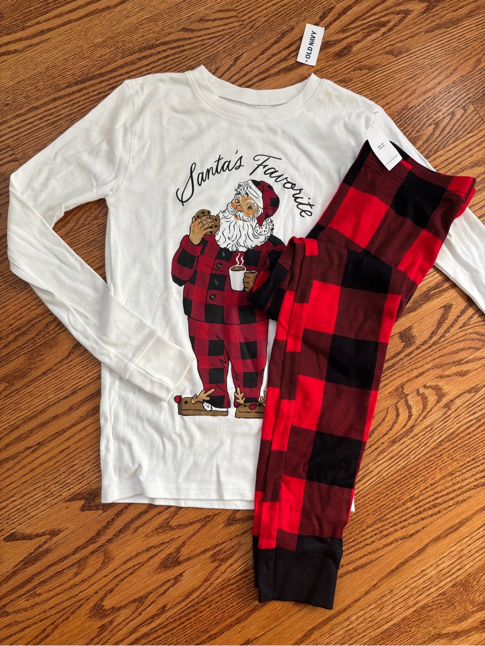 Old Navy Santa Pajama Set, size XXL/14